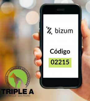 You can also pay using Bizum with the NGO Remittance code 02215.